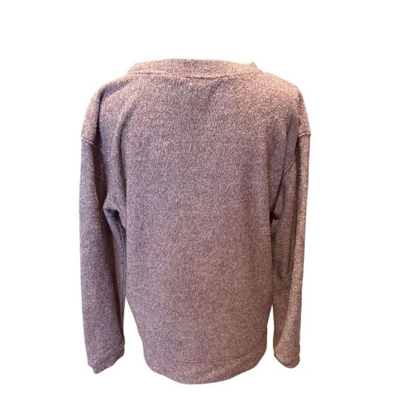 Alpha Phi Maroon Crewneck Sweater Women's Small Standard Long Sleeve Pullover - Picture 4 of 7